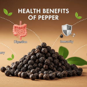 Read more about the article సుగంధ ద్రవ్యాల రాజు: మిరియాల 10 అద్భుత ఆరోగ్య రహస్యాలు (Black Pepper Benefits)