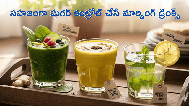 You are currently viewing డయాబెటిస్ ఉన్నవారికి ఉత్తమ మార్నింగ్ డ్రింక్స్: రక్తంలో చక్కెరను నియంత్రించే 8 వంటింటి చిట్కాలు!